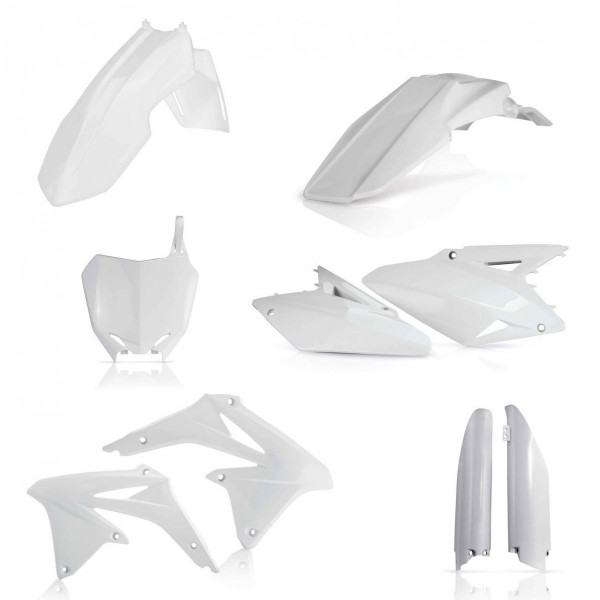 Acerbis Plastik Full Kit Suzuki weiß / 6tlg. #1