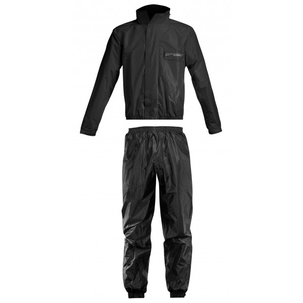 SALE% - Acerbis Regenanzug Rain Suit Logo schwarz #1