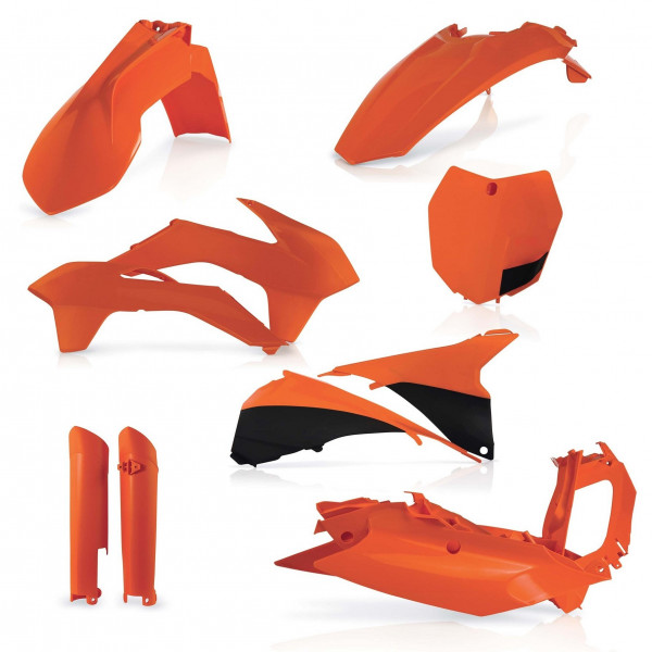 Acerbis Plastik Full Kit KTM orange  / 7tlg. #1