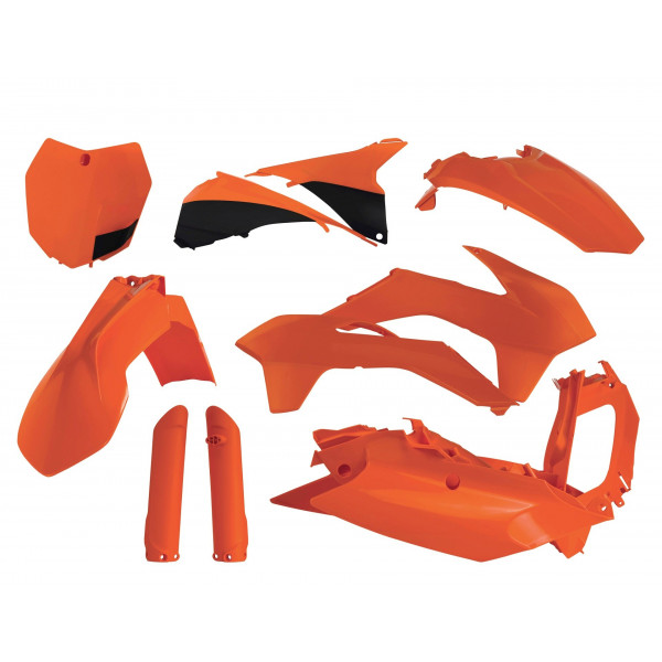 Acerbis Plastik Full Kit KTM orange  / 7tlg. #1