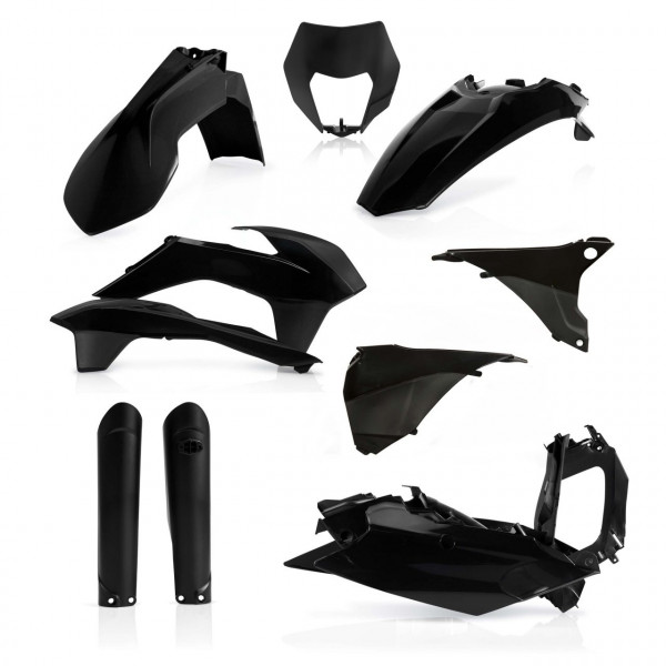 Acerbis Plastik Full Kit KTM schwarz / 7tlg. #1
