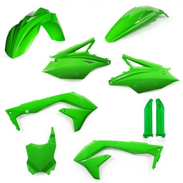 Acerbis Plastik Full Kit Kawasaki EU grün / 6tlg. #1