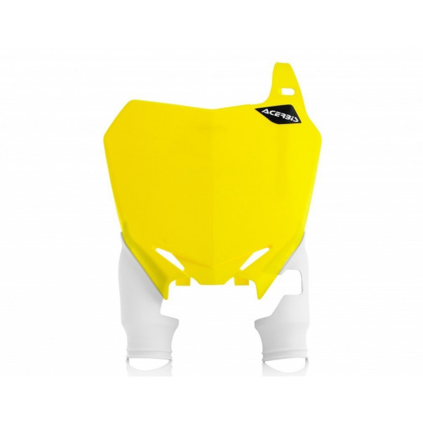 SALE% - Acerbis Startnummerntafel Raptor Suzuki gelb-weiß #1
