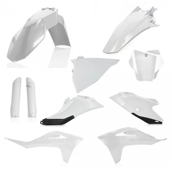 Acerbis Plastik Full Kit GasGas weiß-schwarz / 7tlg. #1