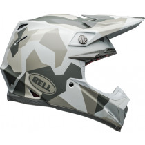 BELL Moto-9S Flex Helm - Rover Gloss White Camo Fall 2023