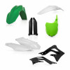 Acerbis Plastik Full Kit Kawasaki grün-schwarz / 6tlg. #1
