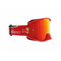 RED BULL SPECT MX GOGGLE STRIVE Rot - Standard Brillenband - Einfachscheibe