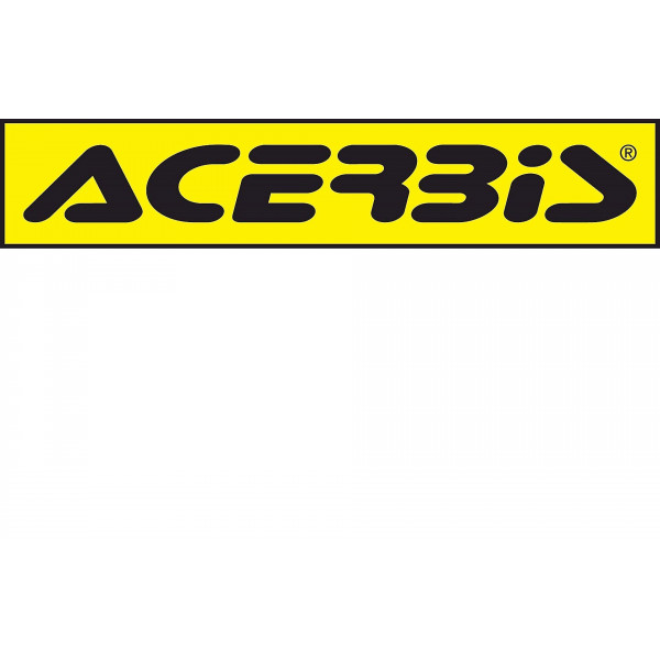 Acerbis Aufkleber Logo Decal 5ST/90CM gelb-schwarz #1
